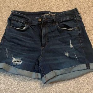 high waisted shorts